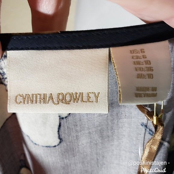 NWT Cynthia Rowley Faux Wrap Ruffle Dress - Picture 5 of 11